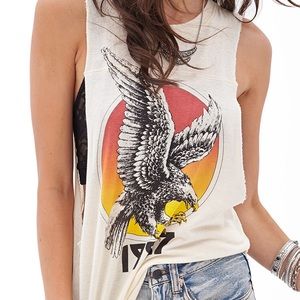 ❌SOLD❌Forever 21  Eagle Graphic Tank